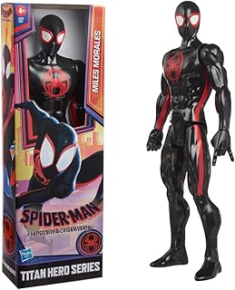 Marvel spider-man miles moralesjouet échelle 12 pouces : across the spider-verse figurine toys