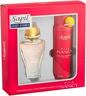 Nancy pink de sapil eau de parfum pour femme, 50 ml + déodorant