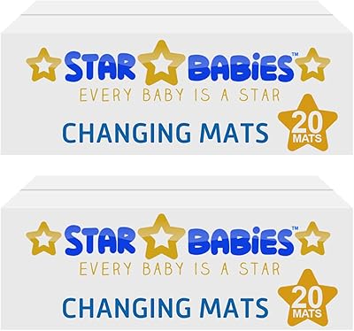 Star babies pack de 20 matelas à langer jetables achetez-en 1
