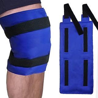 Poche de glace pour soulager la douleur au genou, poche de glace