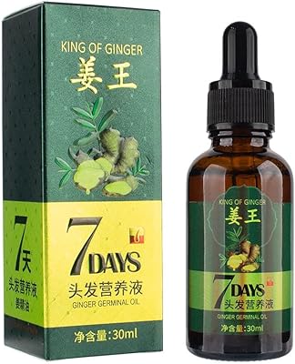 L'huile essentielle king of ginger 7 jours arrête la chute des cheveux