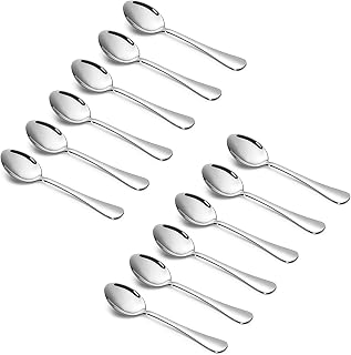 Ensemble de 12 cuillères à thé awm, cuillère à thé en acier inoxydable