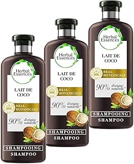 Shampooing au lait de coco herbal essences, 250 ml
