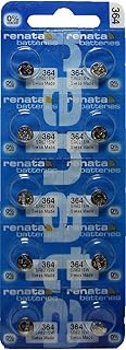 Piles électroniques renata 364 à oxyde d'argent 0 % mercure sr621sw - paquet