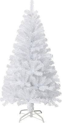 Sapin de noël artificiel blanc lokipa, petit sapin de noël blanc de 3,9