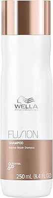 Wella professionals - fusion shampooing réparation intense pour cheveux abîmés 250 ml