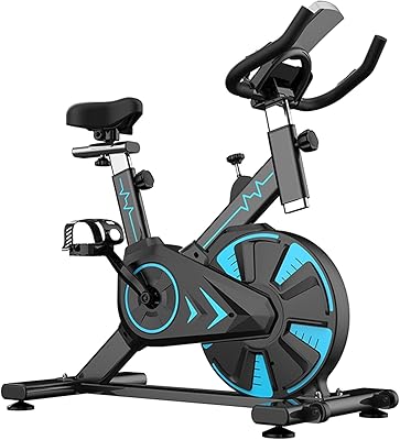 Vélo de cyclisme en salle vélo d'exercice silencieux à entraînement par courroie stationnaire