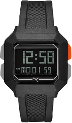 Montre analogique en cuir pu pour hommes remix