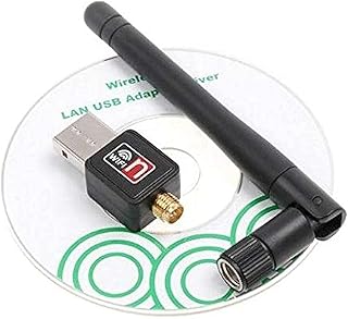 Adaptateur réseau wifi usb sans fil 150 mbps, carte lan avec antenne, accessoires