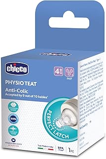 Chicco perfect 5 avec effet anti-colique pour biberons à col large