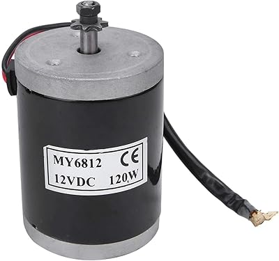 Moteur à balais, moteur électrique à balais 12v 120w, 2500 tr/min, diamètre d'arbre de 8 mm avec poulie à courroie pour scooter électrique pour accessoires de vélo électrique. Des milliers de références à découvrir sur Diaytar Sénégal