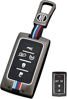 Coque de protection pour clé jeep intelligente en métal compatible avec jeep grand