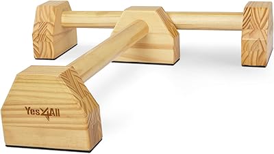 Yes4all barres parallèles robustes pour le crossfit, la gymnastique, la gymnastique au poids