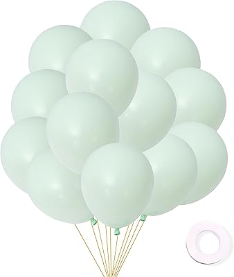 Party time - 20 ballons en latex de couleur macaron pastel pour fête