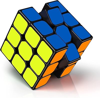 Mamo bear speed ​​​​cube 3x3 par kycell w autocollant de lumière douce