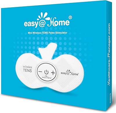 Unité tens compacte sans fil rechargeable facile à domicile - 510k clair, thérapie