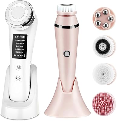 Shimi gift pack 5 en 1 ems microcourant led photon luminothérapie massage du