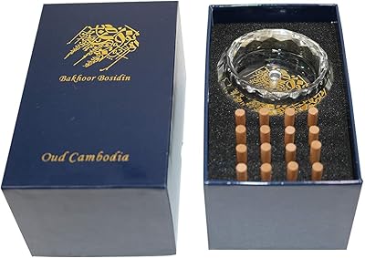 Encens bozen - bâtons d'encens oud cambodgien coffret cadeau 16 pièces avec porte-encens