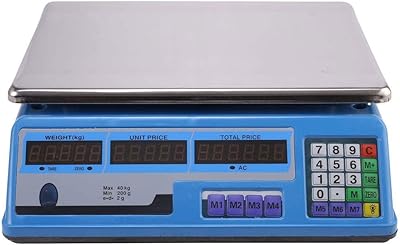 Mzpwjd 40kg balance de prix électronique 40kg équipement de calcul de poids