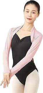 Veste boléro en coton modal pour adolescentes pour danse justaucorps robe