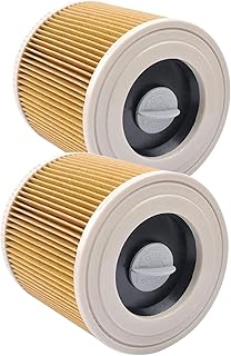 Cartouche filtrante jomiep 2 pièces pour aspirateur sec et humide karcher