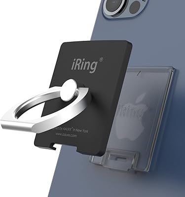 Support de doigt pour téléphone portable aauxx iring link pour voiture et bureau.