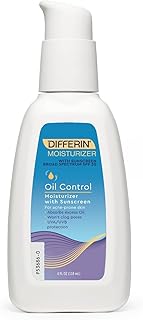 Hydratant de contrôle d'huile differentin avec écran solaire à large spectre spf 30