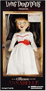 Poupée living dead dolls annabelle 94460, blanc/noir/rouge