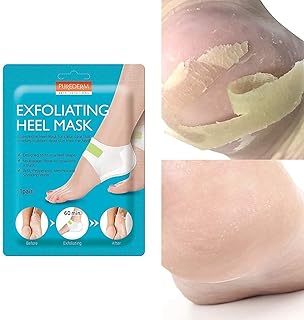 Masque exfoliant pour les pieds - gommage pour des pieds lisses en 1