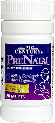 Comprimés multivitaminés et minéraux twenty one century pour femmes - taille 60 comprimés