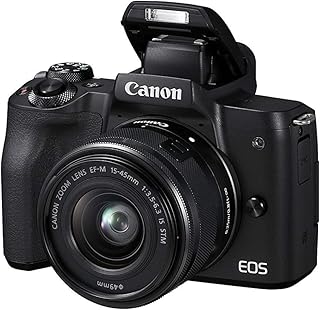 Appareil photo numérique canon m50 eos m15-45 is stm-kit - noir
