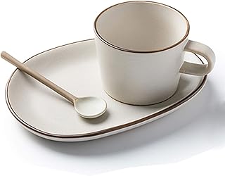 Tasse à thé et à café en porcelaine rétro, tasse à cappuccino