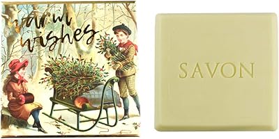 Savon d'hiver parfumé au bois de noël - 150 g sans cruauté)
