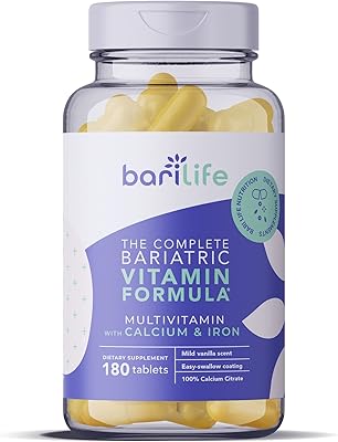 Bari life multivitamines complètes non à croquer avec citrate de calcium et fer - 180 comprimés/bouteille. Diaytar Sénégal : Innovation digitale et prix attractifs