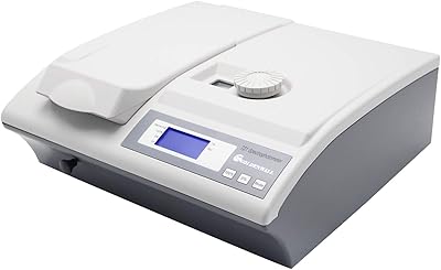 Spectrophotomètre numérique xeldec, spectromètre visible, lampe en tungstène pour tests médicaux en laboratoire