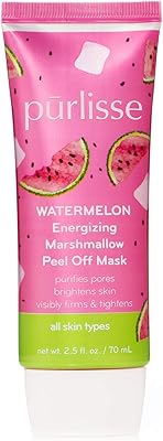 Masque peel off bureless, pastèque énergisante, purifie les pores, ouvre la peau, raffermit