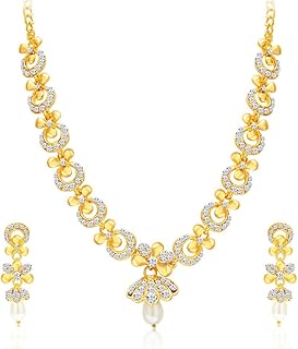 Parure de bijoux collier étincelant diamant autrichien suki pour femme, bijoux de mariage