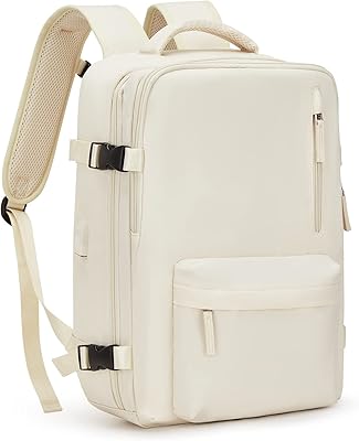 Grand sac à dos de voyage pour femme, sac à dos d'école