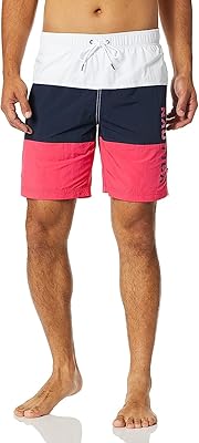 Maillot de bain classique à séchage rapide avec logo tri-lock nautica pour hommes