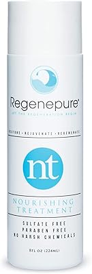 Regenepure - shampooing nt, traitement nourrissant pour épaissir et renforcer les cheveux, 8