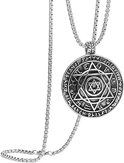 Collier rond en acier inoxydable couleur argent avec chaîne pour homme | accessoires