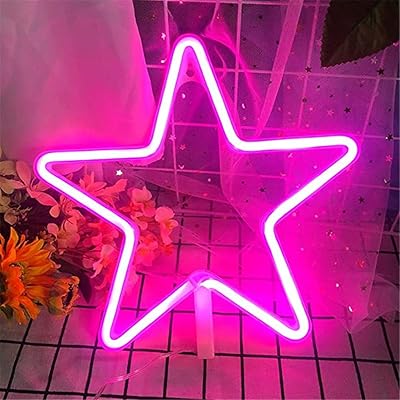 Panneau néon led qiao fei star pour décoration murale, studio, fête, chambre d'enfant