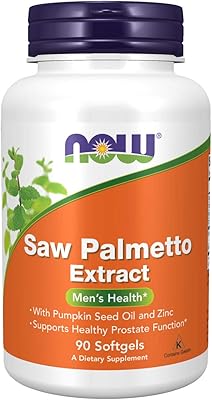 Un complément nutritionnel pour hommes de now foods sous forme de gélules