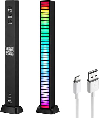 Barre lumineuse rvb intelligente coolbaby, lumière led activée par le son, barre lumineuse