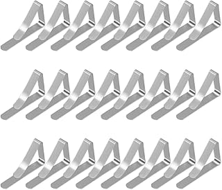 Ezakka 24 pièces pinces à nappe en acier inoxydable pince de table support de couverture pour pique-nique en plein air. Simplifiez vos achats avec Diaytar, le e-commerce nouvelle génération