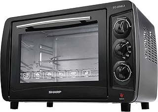 Four électrique double verre sharp 35 l 1 500 w avec grill
