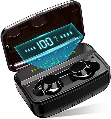 Écouteurs étanches a1 tws bluetooth avec étui de chargement méga 3500 mah/batterie externe