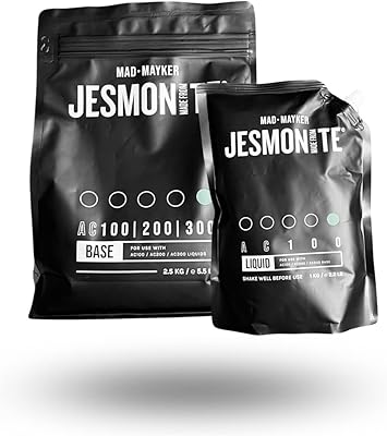 Ensemble jesmonite ac100 35 kg 77 lb résine écologique composé de moulage