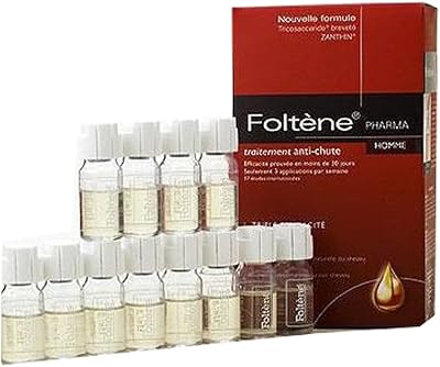 Traitement revitalisant européen folten pharma pour cheveux clairsemés formule pour hommes 1