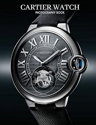 Livre de photographie de montres cartier : photos haute résolution de photos